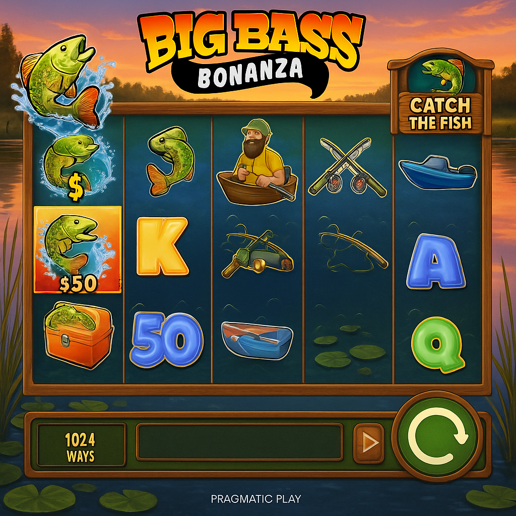 AquaWin - Big Bass Bonanza Slot Game - Pragmatic Play