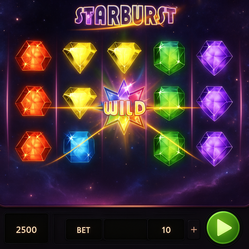 AquaWin - Starburst Slot Game - NetEnt